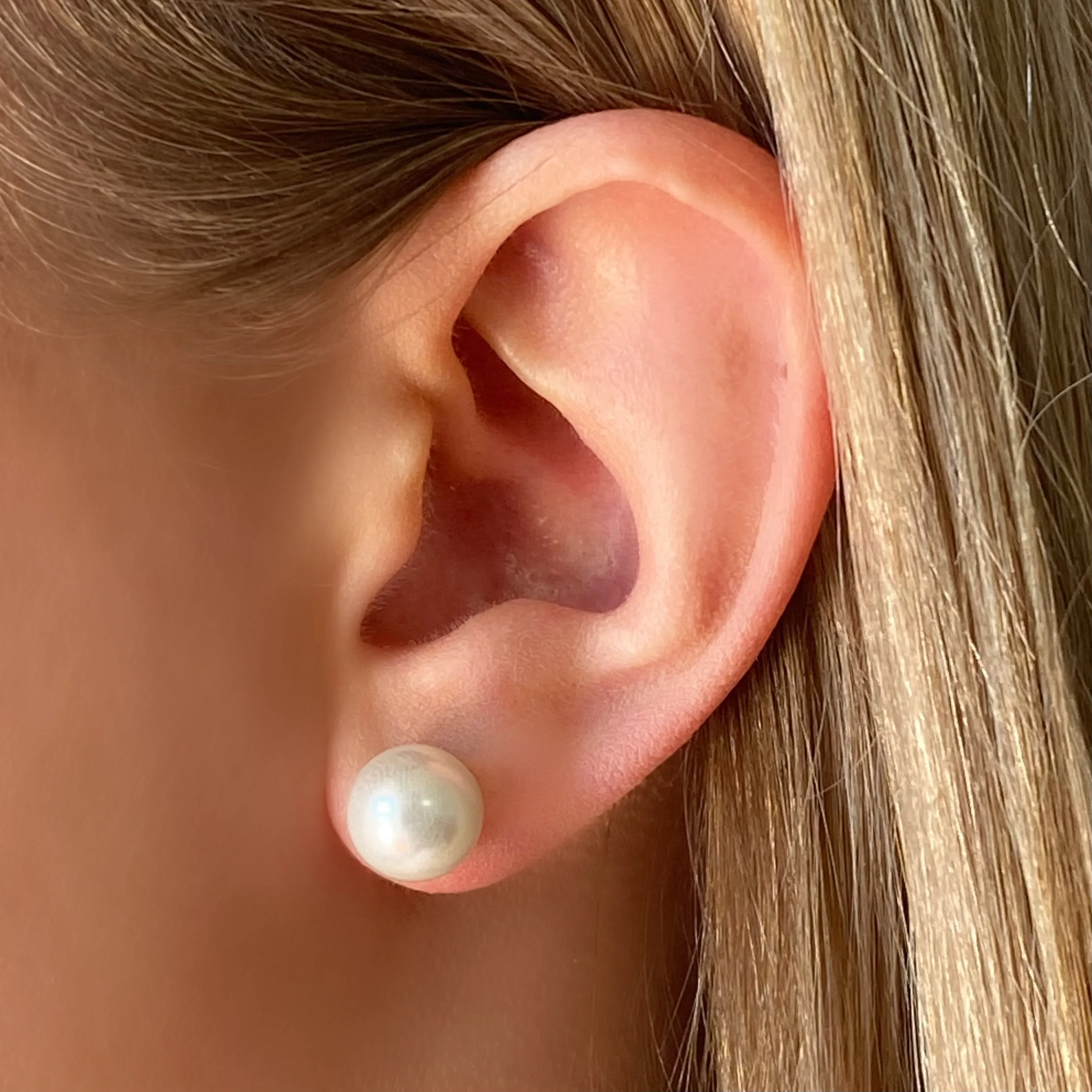 Pearl Stud Earrings