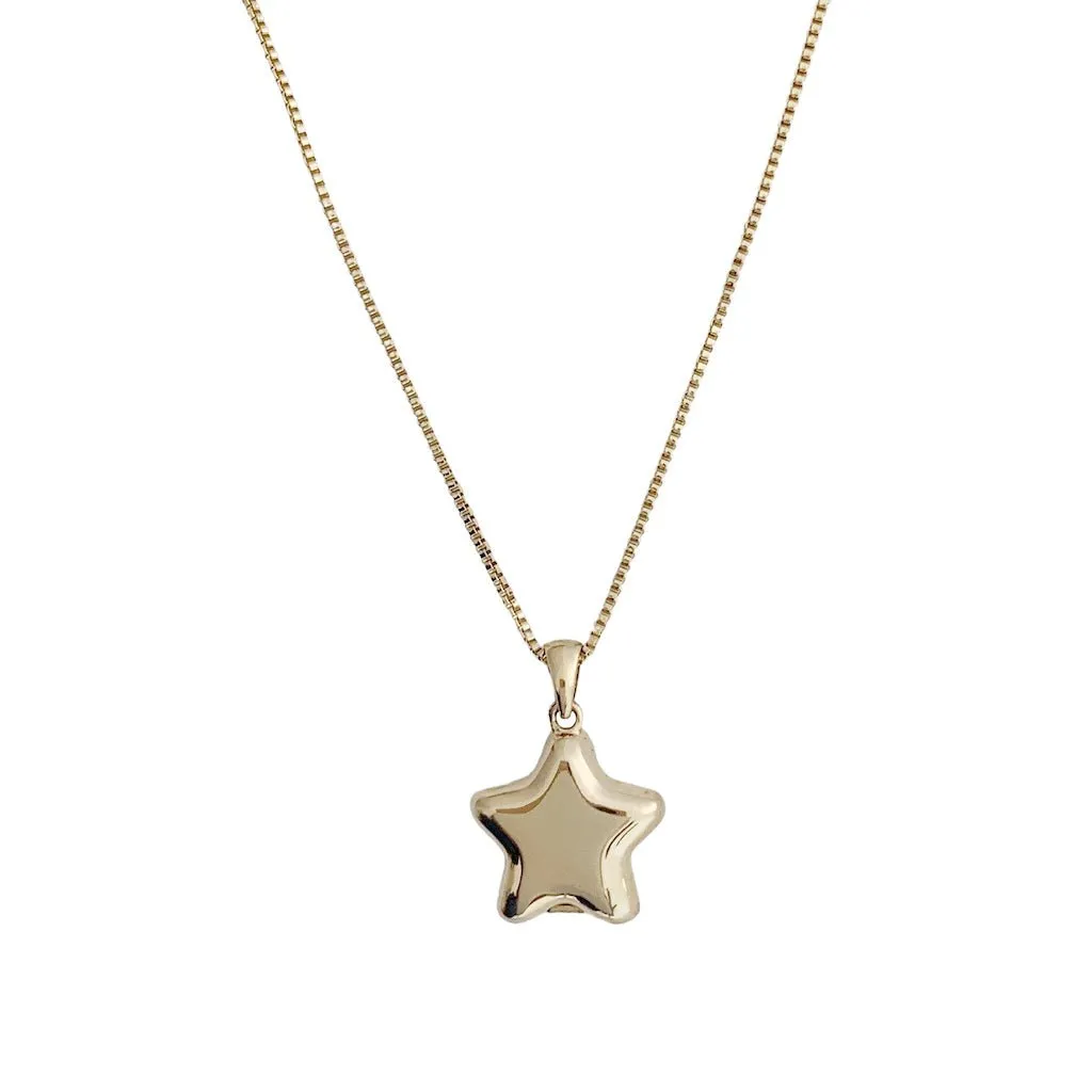 Polly Star Locket Necklace