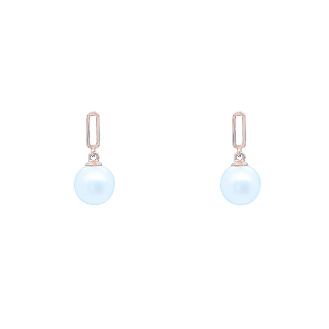 "Loop" Pearl Earrings