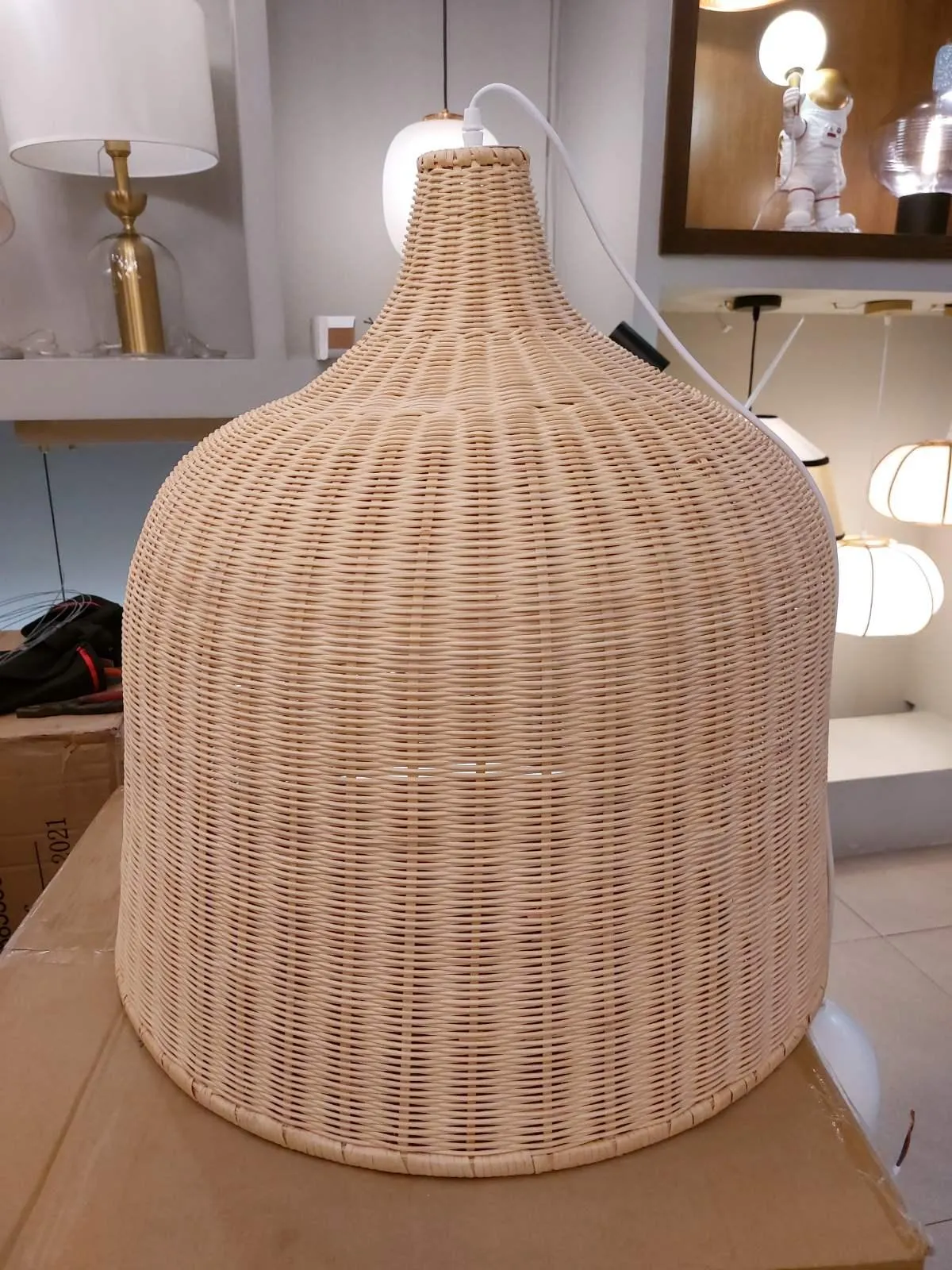 Rattan Pandent Light