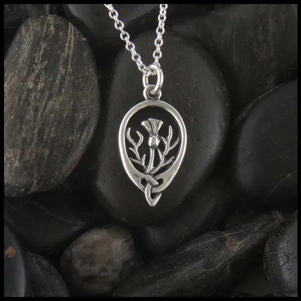 Scottish Thistle Pendant