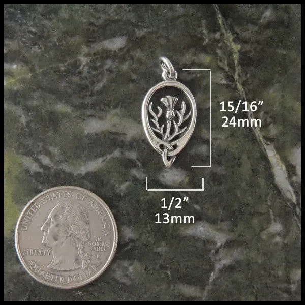 Scottish Thistle Pendant