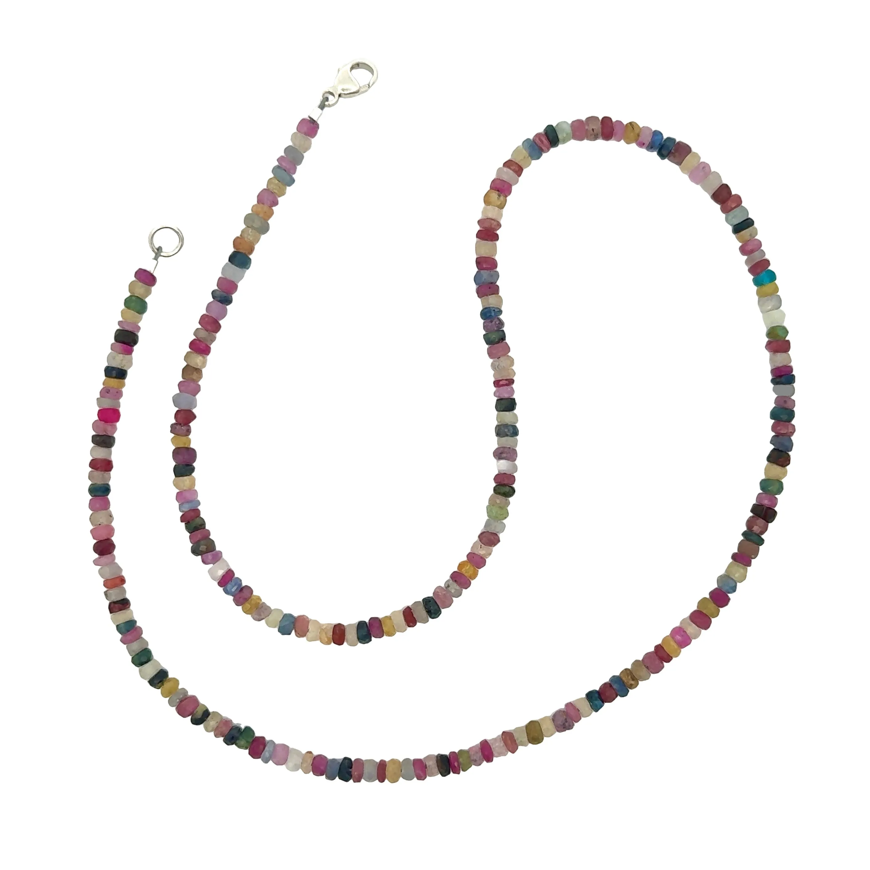 Small Multicolor Sapphire Strand