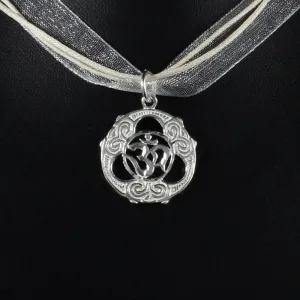 Small OM Pendant with Chain