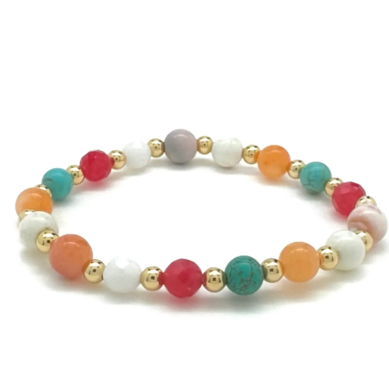 STONE BEAD BRACELET