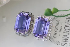 TANZANITE PURPLE EARRINGS