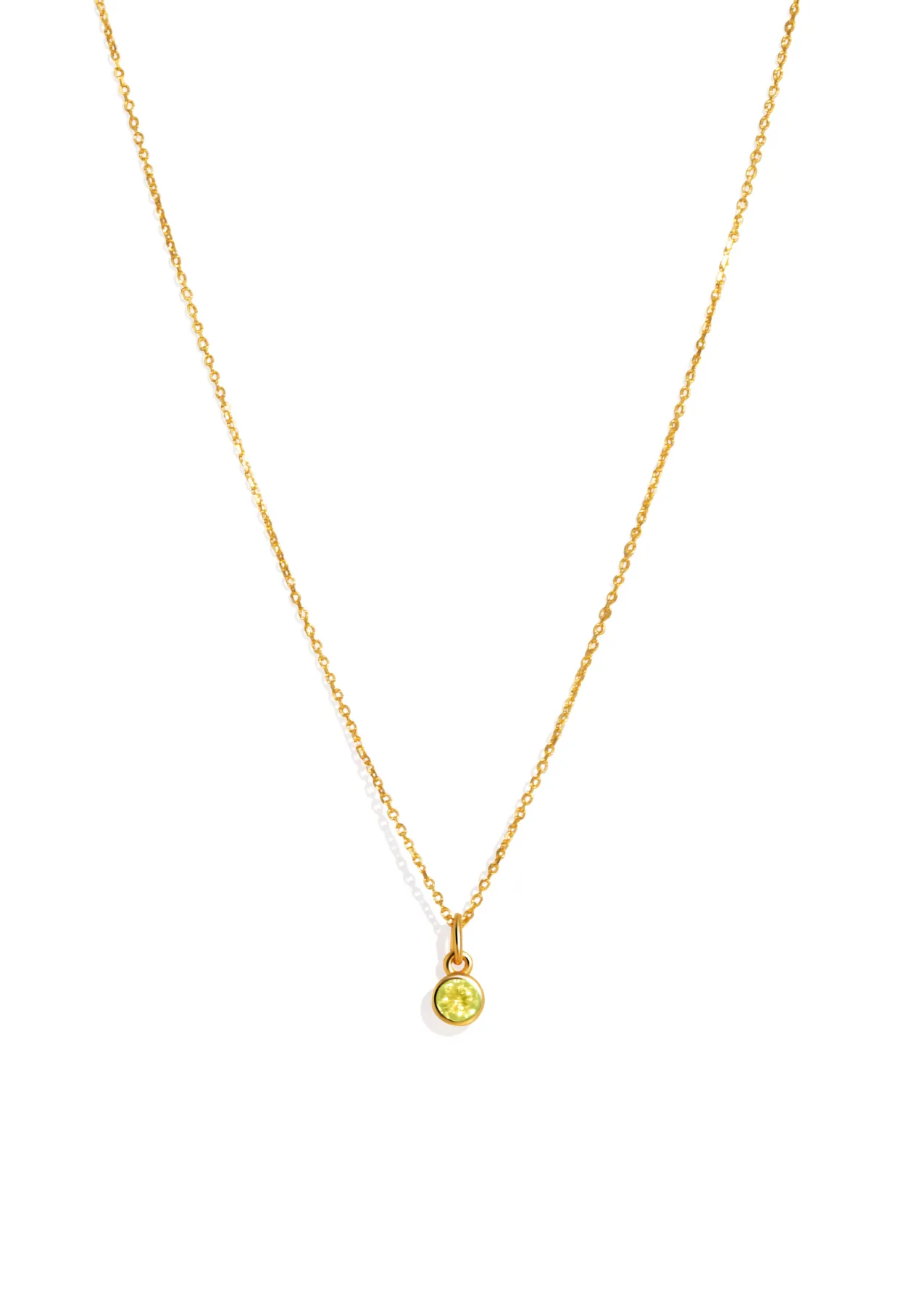 The Baby Fête Citrine Gold Vermeil Pendant