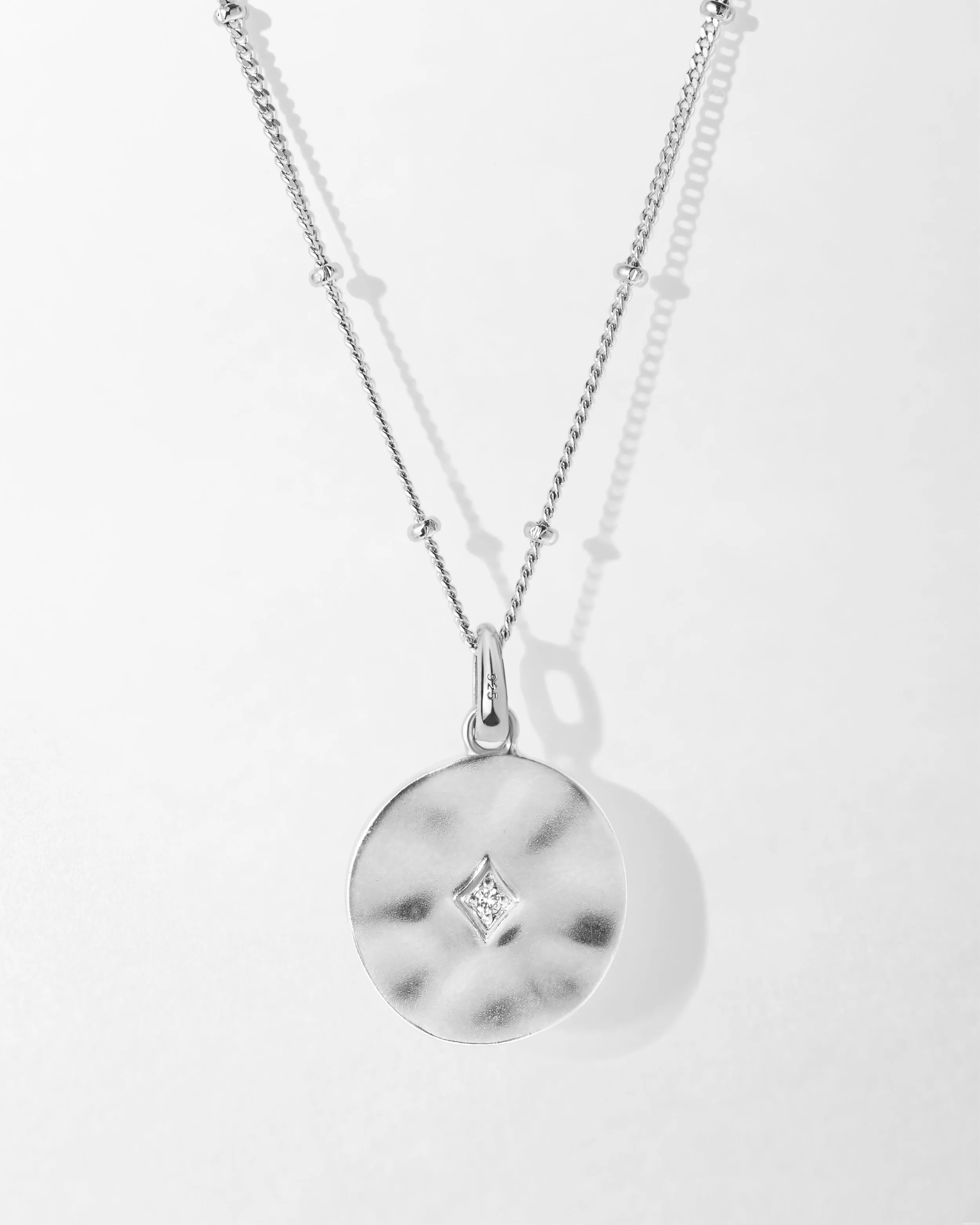 Victoria Cosmos Necklace - Silver