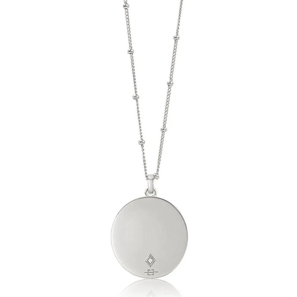 Victoria Cosmos Necklace - Silver