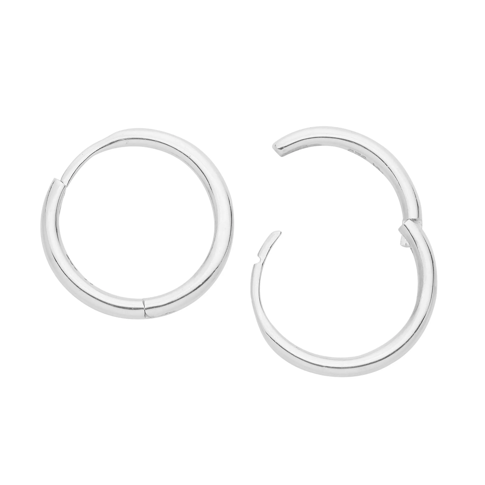 WEIRDO - Sterling Silver Hoops